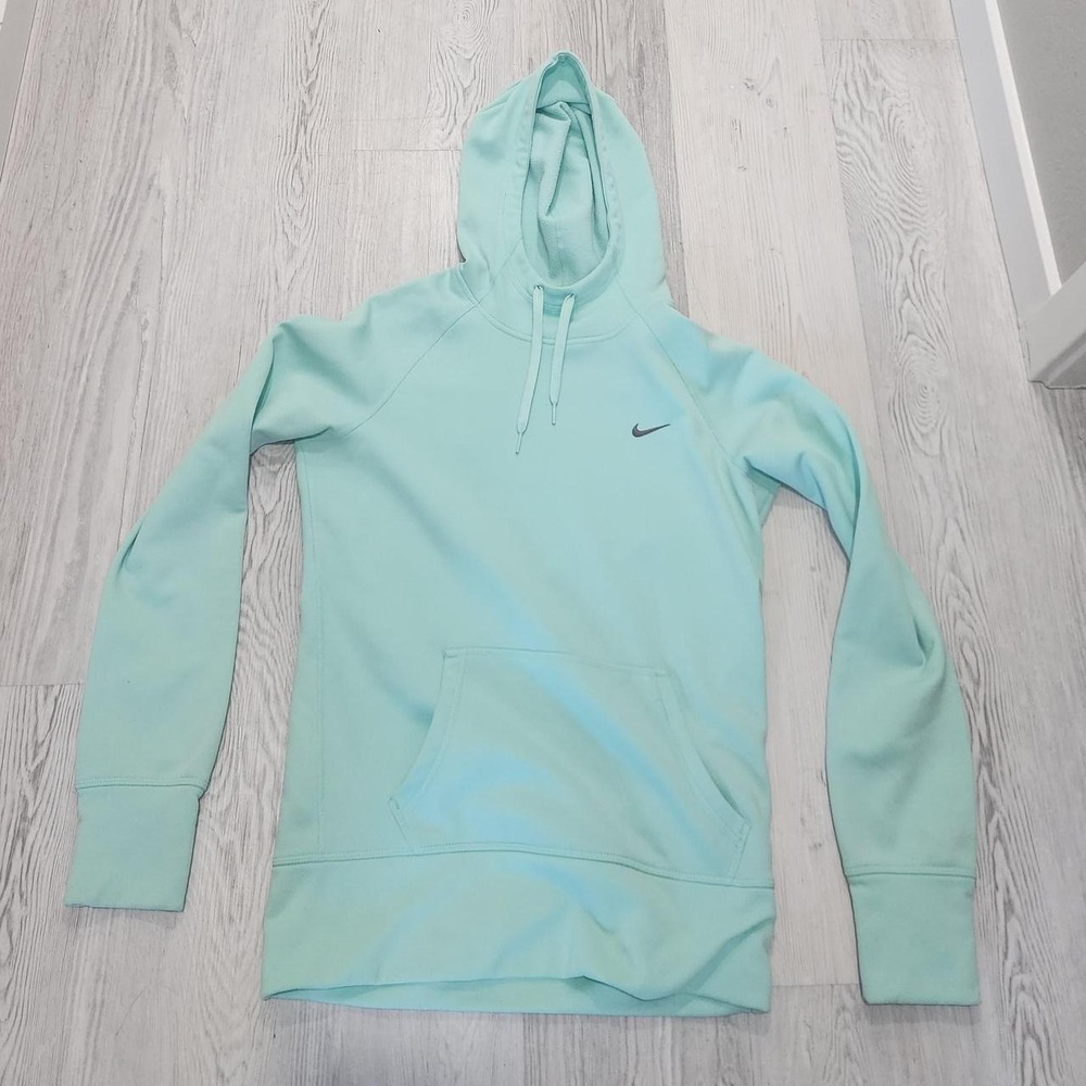 Nike green hoodie Size S